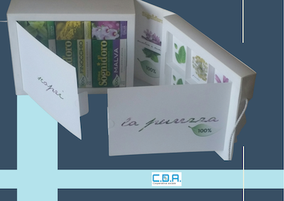 CDA box té e tisane assemblato
