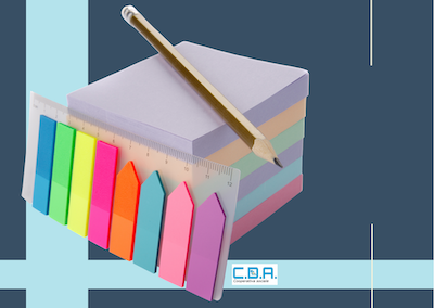 CDA righelli con segnalibro
