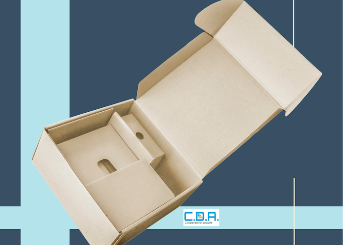 CDA scatola personalizzata per assemblaggio